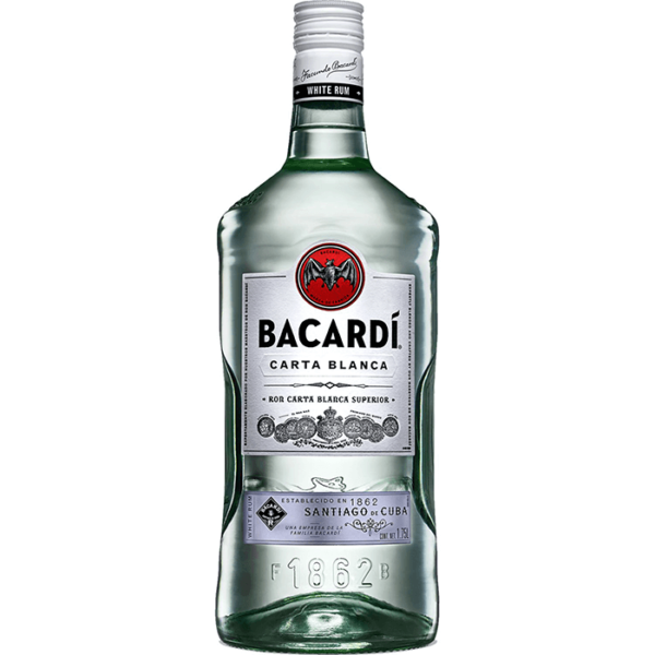 RON BACARDI CARTA BLANCA SUPERIOR GARRAFA  1750ML