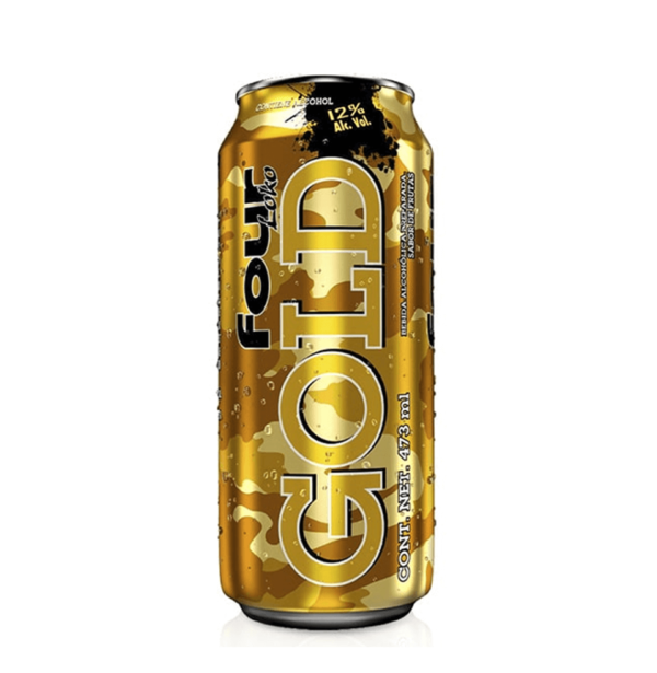 COCTEL FOUR LOKO GOLD LATA 473ML