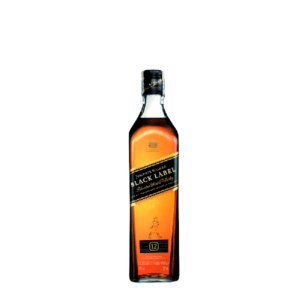 WHISKY JOHNNIE WALKER BLACK LABEL 12 AÑOS MEDIA 375ML
